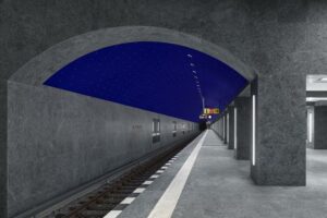 ax Dudler, U-Bahnstation Museumsinsel 2020 | Bild: Stefan Müller
