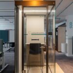 Hoffmannarchitekt gestaltete in Zusammenarbeit mit Combine Design auf zwei Etagen die Bürowelten für den Bereich Personal der Stadtwerke München. 
