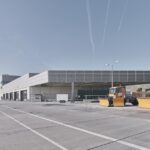 GHBA planten den Neubau des Winterdienstes für den Frankfurter Flughafen mit Fahrzeughallen und Büroräumen.